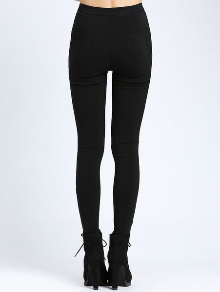 Destroyed Skinny Pant