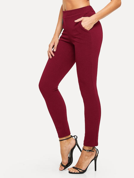 High Waist Skinny Pants