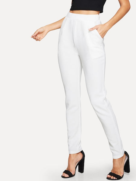 Pocket Side Skinny Pants